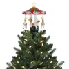 Mr. Christmas Carousels>11" Animated Carousel Tree Topper