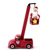 Mr. Christmas Musical Decor>43" Animated North Pole Lighting Crew - White Santa