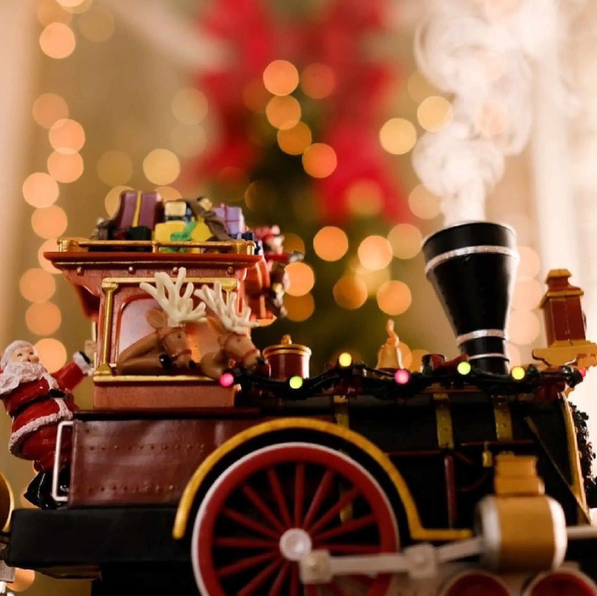 Mr. Christmas Musical Decor>16.75" Animated Santa's Express