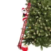 Mr. Christmas Climbers>43" Animated Super Climbing Black Santa