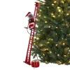 Mr. Christmas Climbers>43" Animated Super Climbing Sculpted Black Santa