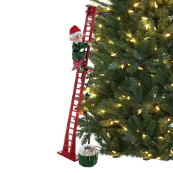 Mr. Christmas Climbers>43" Animated Super Climbing White Elf