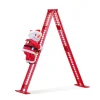 Mr. Christmas Musical Decor>17" Animated Tabletop Climbing Snowman