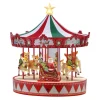 Mr. Christmas Carousels>14" Animated Vintage Carousel