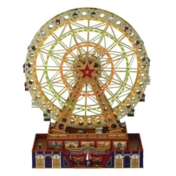 Mr. Christmas Musical Decor>15" Animated World's Fair Grand Ferris Wheel