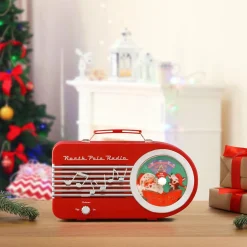 Mr. Christmas Musical Decor>10.5" North Pole Radio