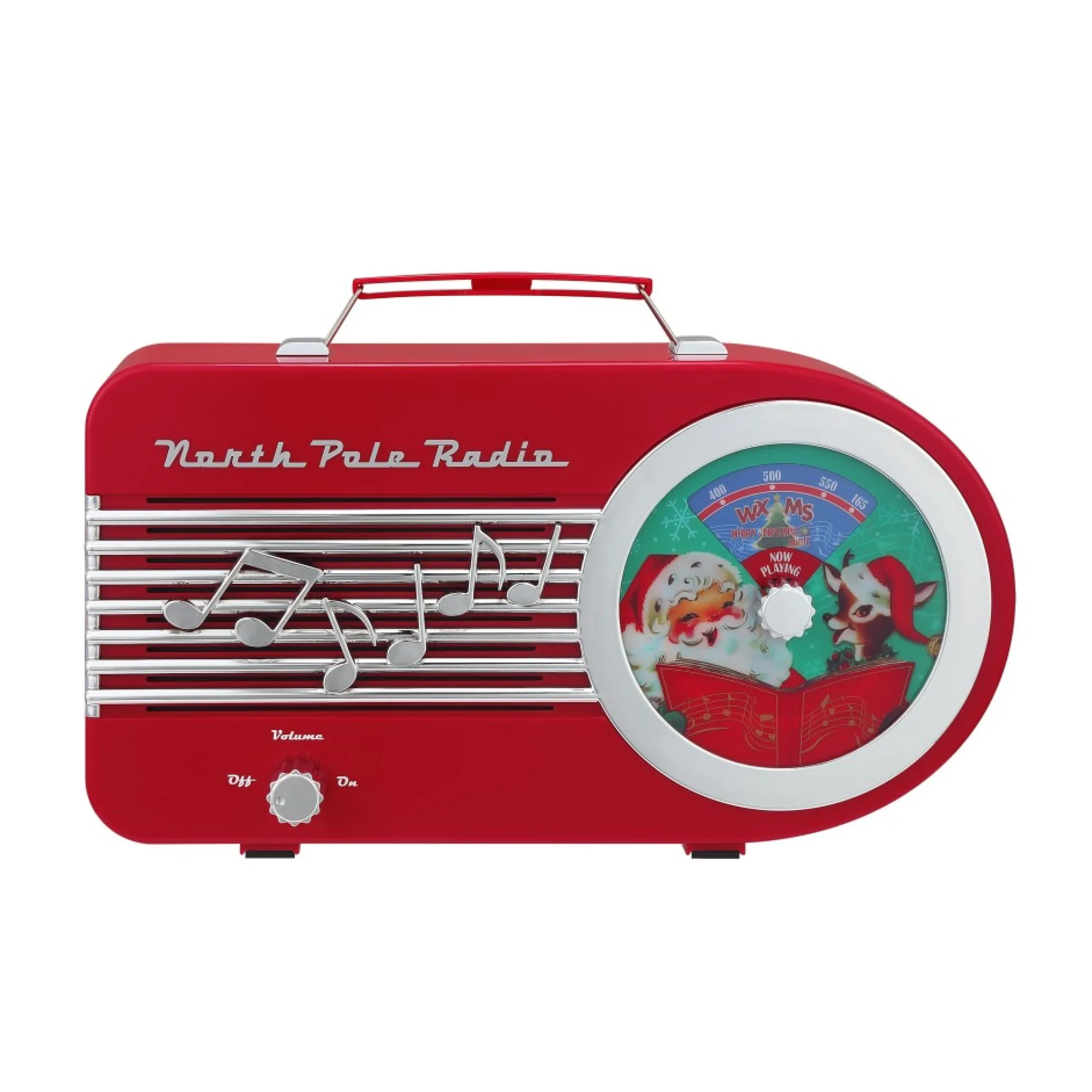 Mr. Christmas Musical Decor>10.5" North Pole Radio