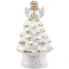 Mr. Christmas Character Trees>8.5" Nostalgic Ceramic Angel Tree