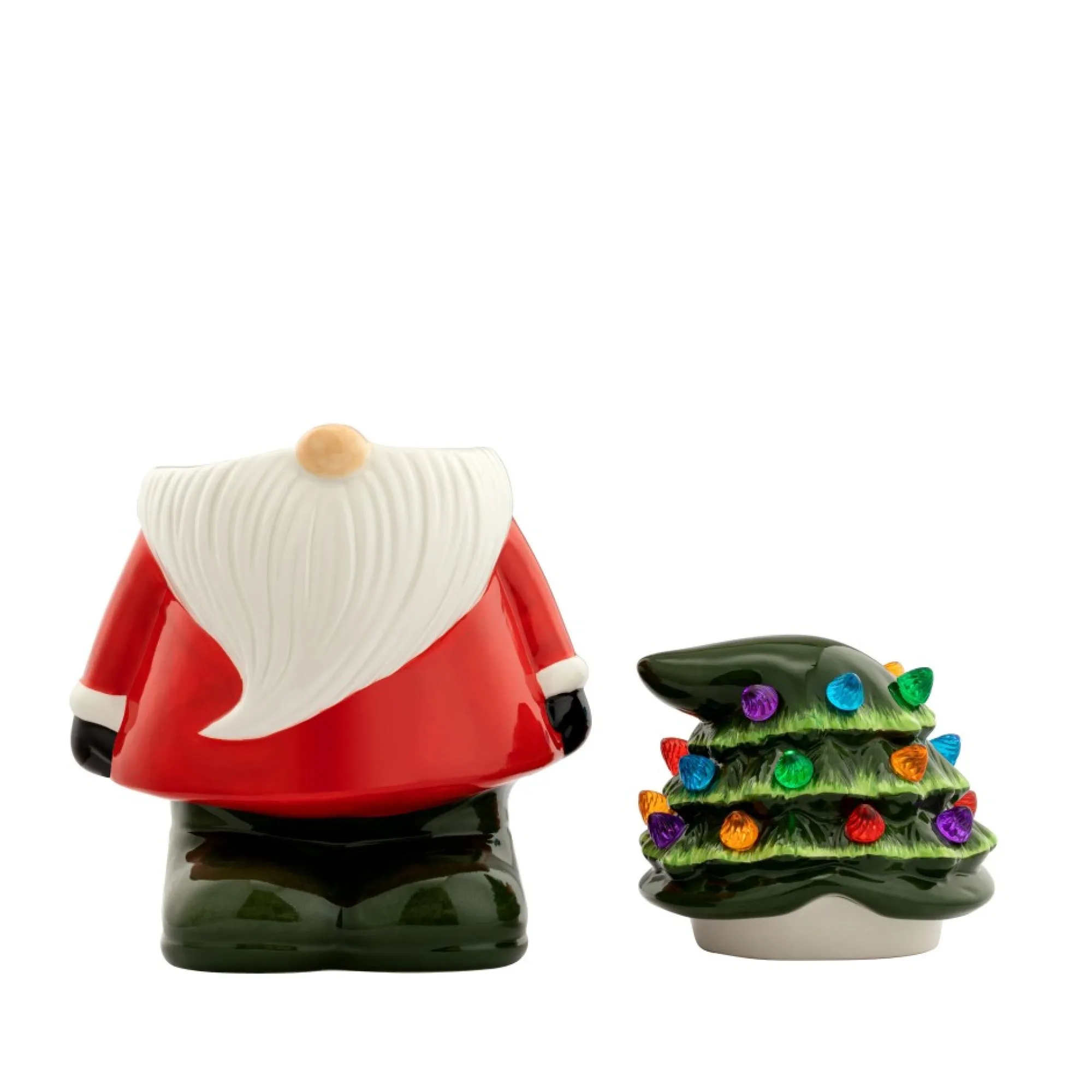 Mr. Christmas Cookie Jars>10.75" Nostalgic Ceramic Lit Gnome Cookie Jar