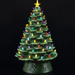 Mr. Christmas Green Ceramic Trees><noscript><img width=