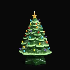 Mr. Christmas Green Ceramic Trees><noscript><img width=