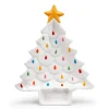 Mr. Christmas Plates & Platters>14.25'' Nostalgic Ceramic Tree Dip Platter - White