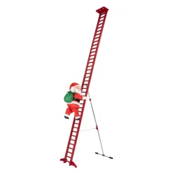 Mr. Christmas Musical Decor>10' Outdoor Animated Super Climbing Santa