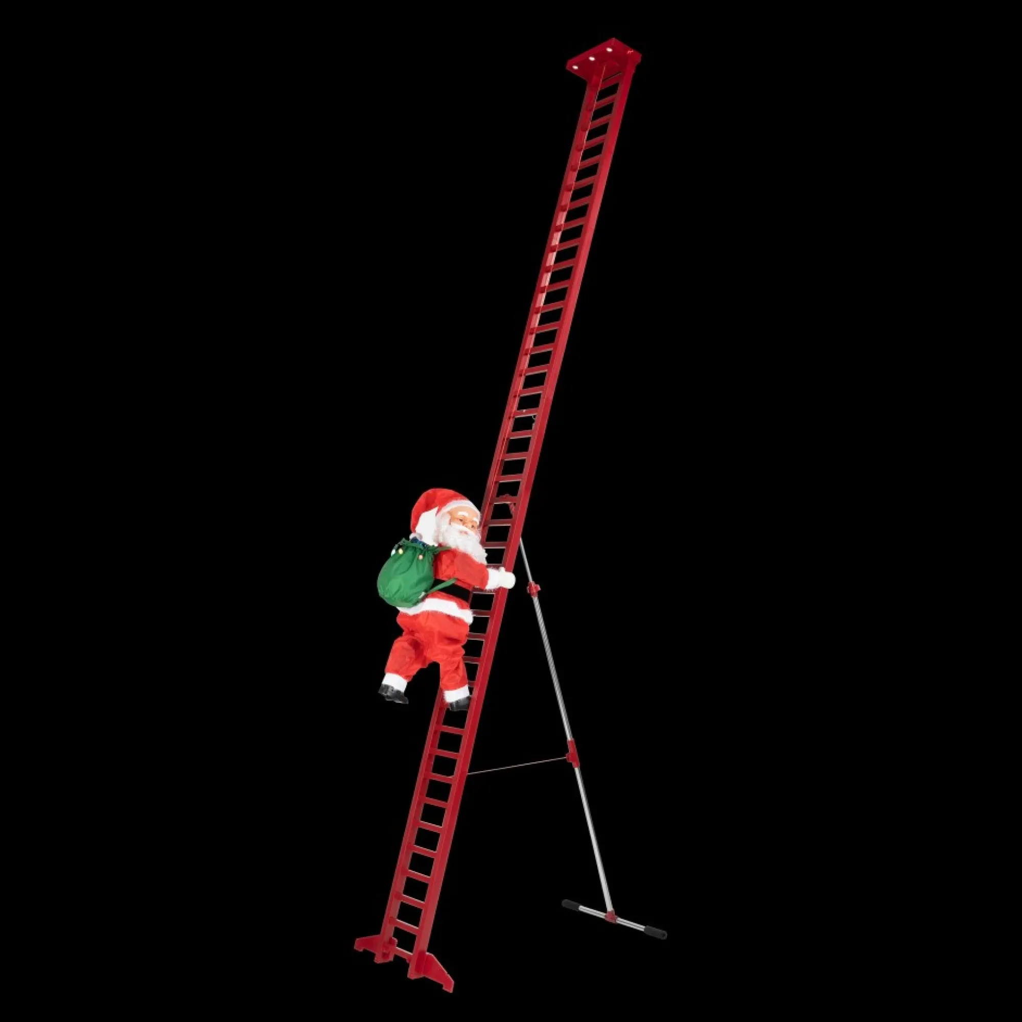 Mr. Christmas Musical Decor>10' Outdoor Animated Super Climbing Santa