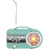 Mr. Christmas Ornaments>4.75" Retro Radio Ornament - Teal