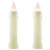 Mr. Christmas Blow Molds>24" Set Of 2 Blow Mold Candles - Ivory