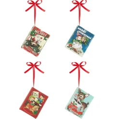 Mr. Christmas Music Boxes>3.75" Set Of 4 Nostalgic Musical Songbooks
