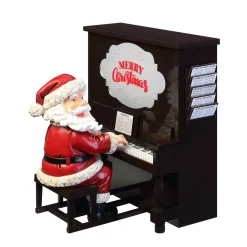 Mr. Christmas Musical Decor>10" Sing Along Santa