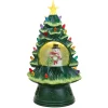 Mr. Christmas Character Trees>12.5" Snow Globe Nostalgic Tree - Snowman