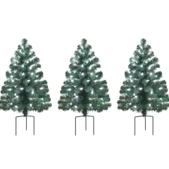 Mr. Christmas Pathway>Alexa Enabled Pathway Christmas Trees - Rgb Bulbs