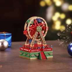 Mr. Christmas Music Boxes>Mini Carnival Music Box - Ferris Wheel