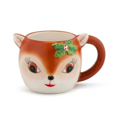 Mr. Christmas Mugs>16Oz Nostalgic Ceramic Reindeer Mug